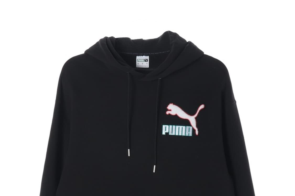 PUMA 로고 후드티 S 상품이미지3