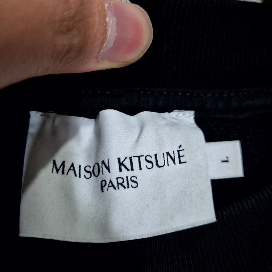 메종키츠네 폭스 헤드 맨투맨 상품이미지4
