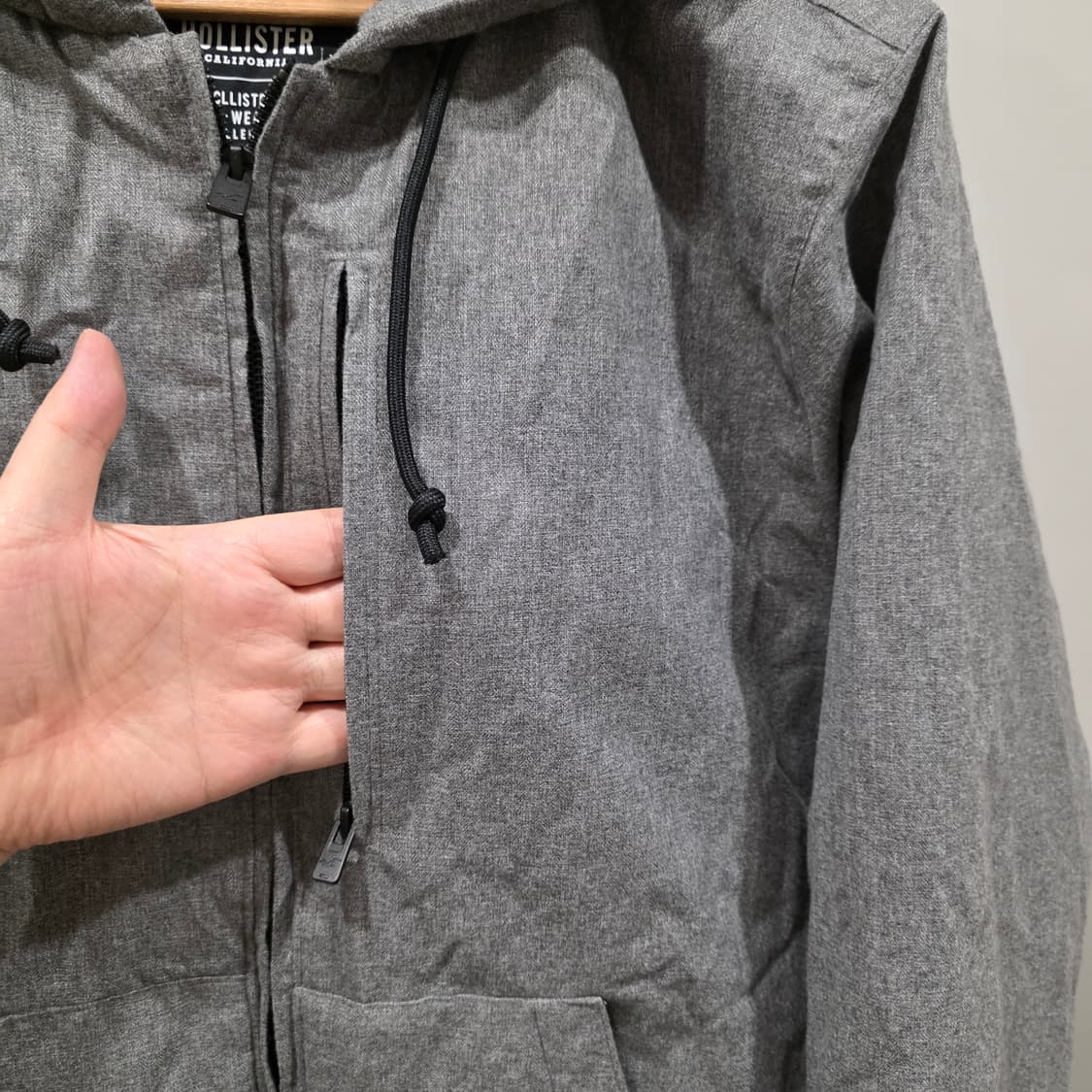 홀리스터(HOLLISTER) 테크 자켓 (그레이) 상품이미지6