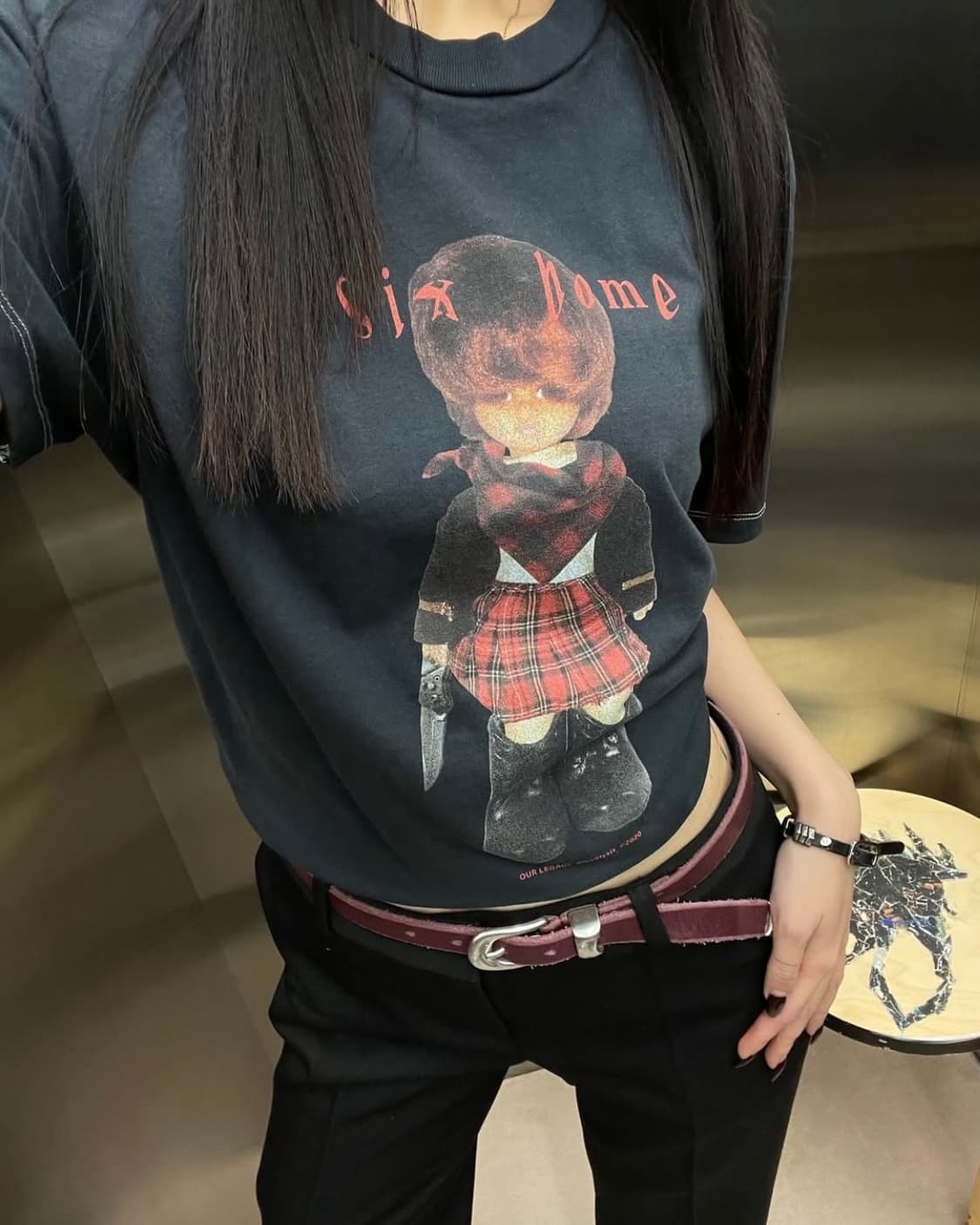 [100]아워레가시 26ss 2cm 벨트/퍼플 상품이미지3