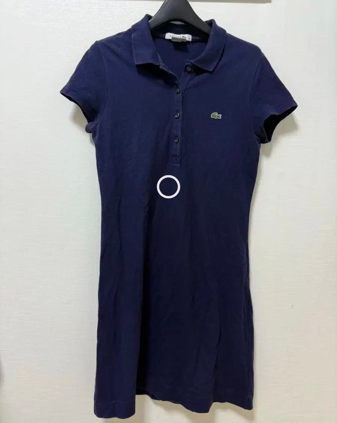 라코스테 클래식 폴로 원피스 (34 / 네이비) 상품이미지1