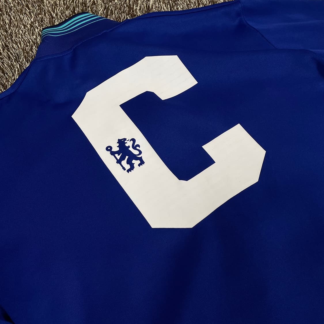 아디다스 adidas 블루 첼시 빅로고 트랙탑 져지 110 상품이미지6