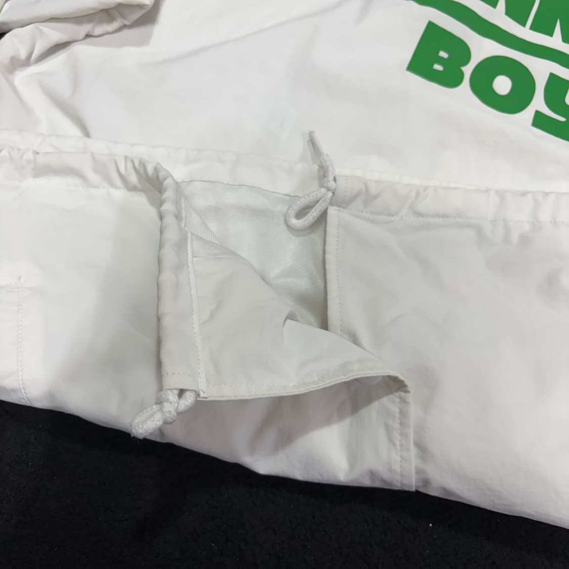 L 테니스보이클럽 화이트 나일론 코치자켓 상품이미지4