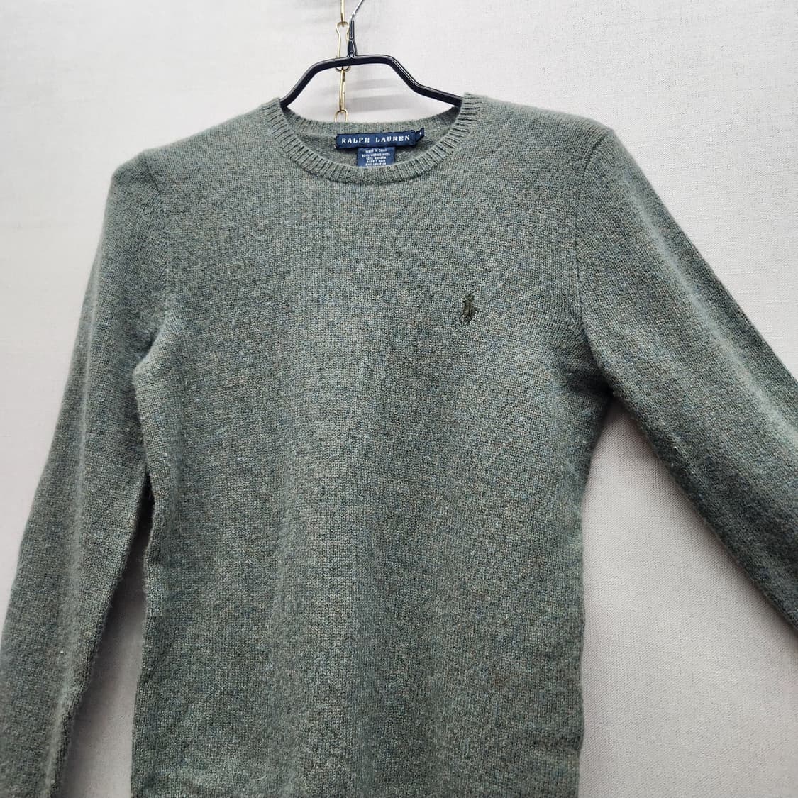 폴로랄프로렌 카키색 니트(메리노울) S 상품이미지2