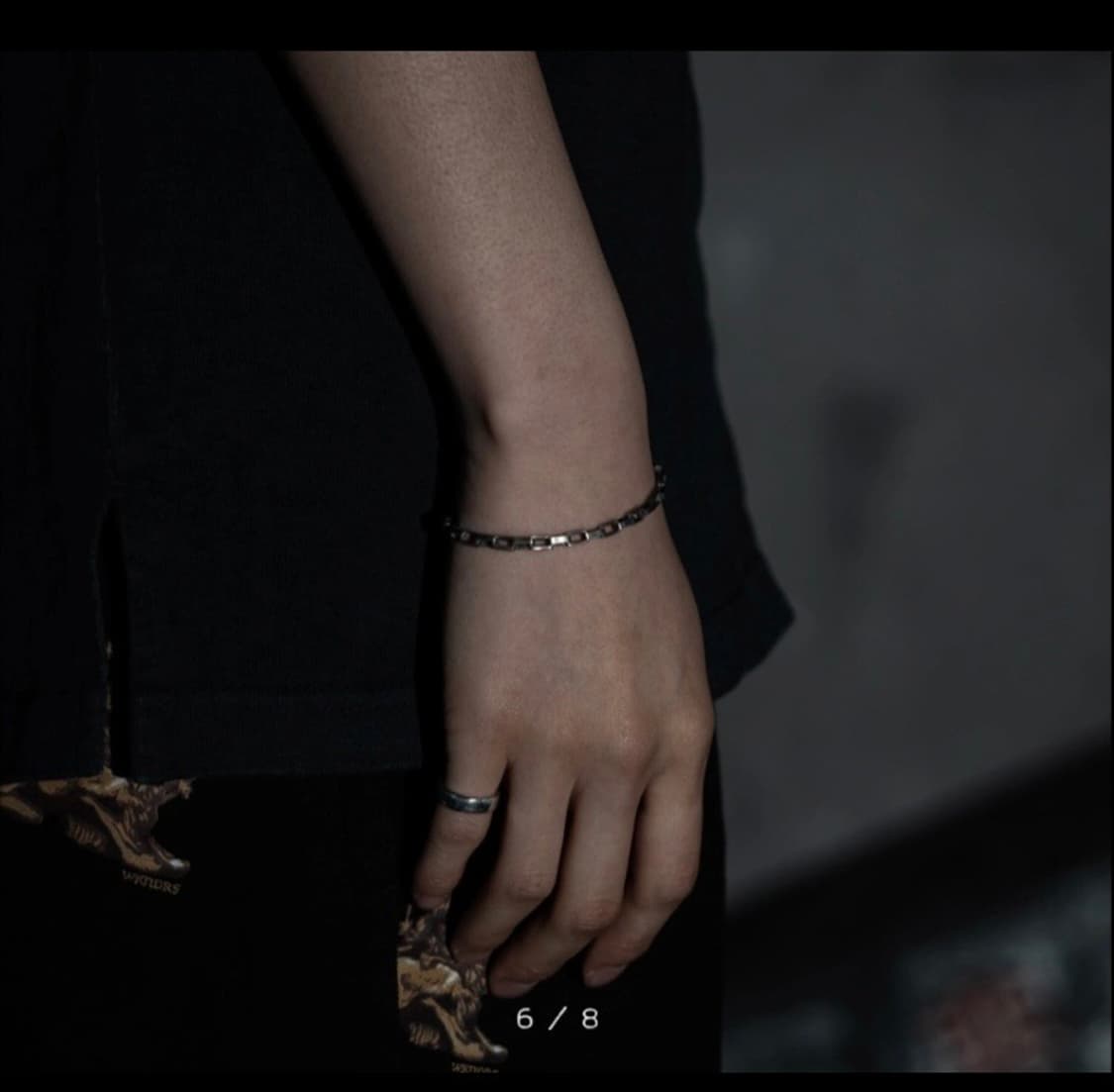 비주류 실버 체인 팔찌 925 상품이미지3