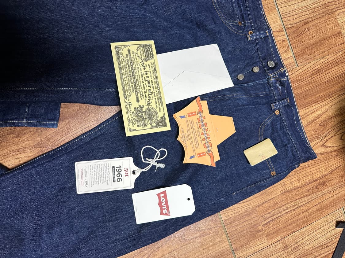 lvc 1966 501 리지드 데님 34사이즈 상품이미지5