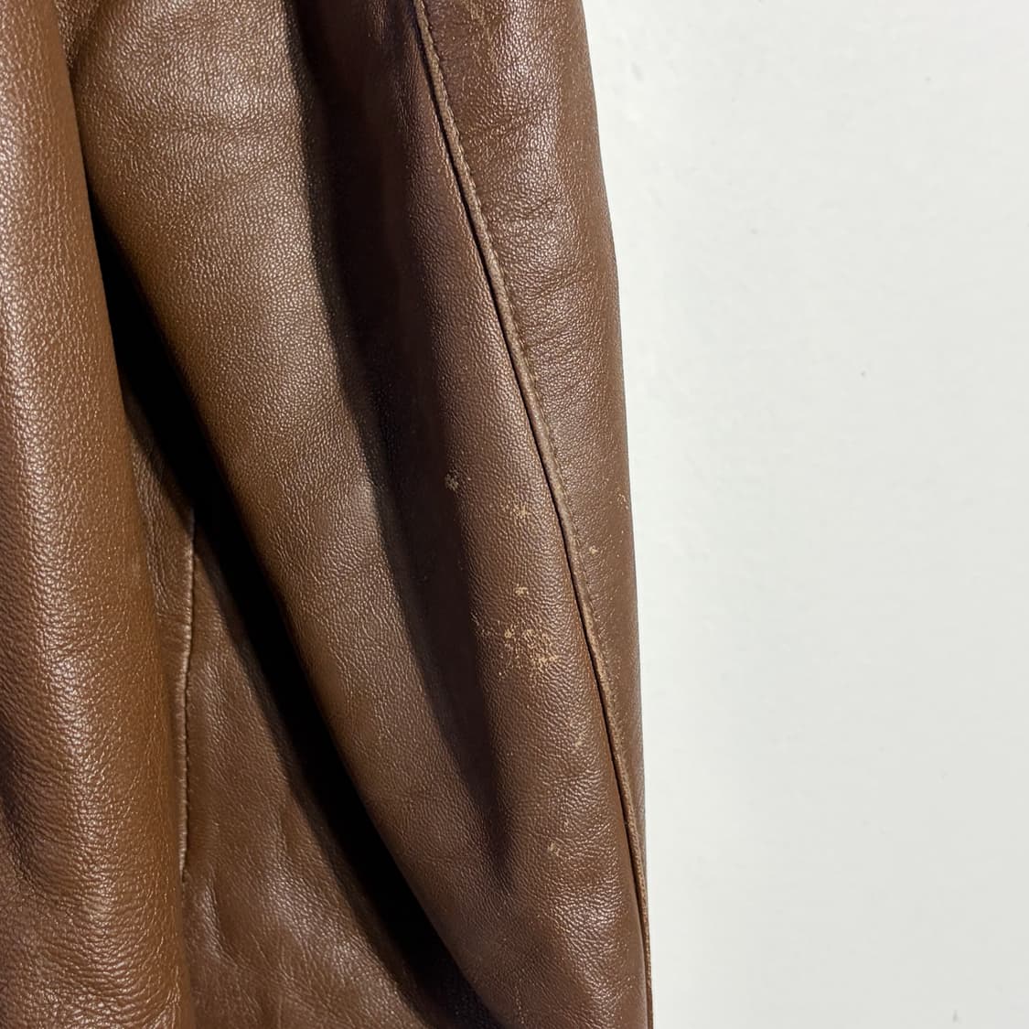 포시즌스 빈티지 레더 자켓 상품이미지4