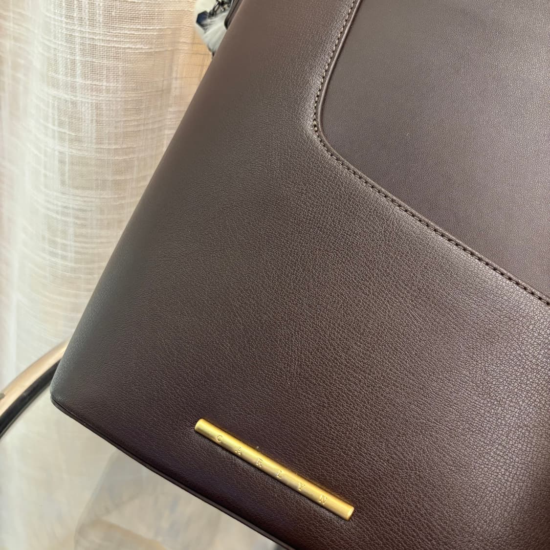 정품 칼린 가죽 숄더백     상품이미지6