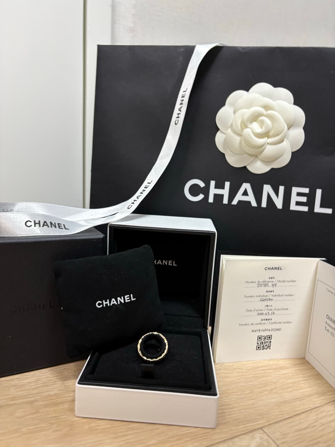 (49, 새상품급) 샤넬 코코크러쉬 반지 링 미니 상품이미지1