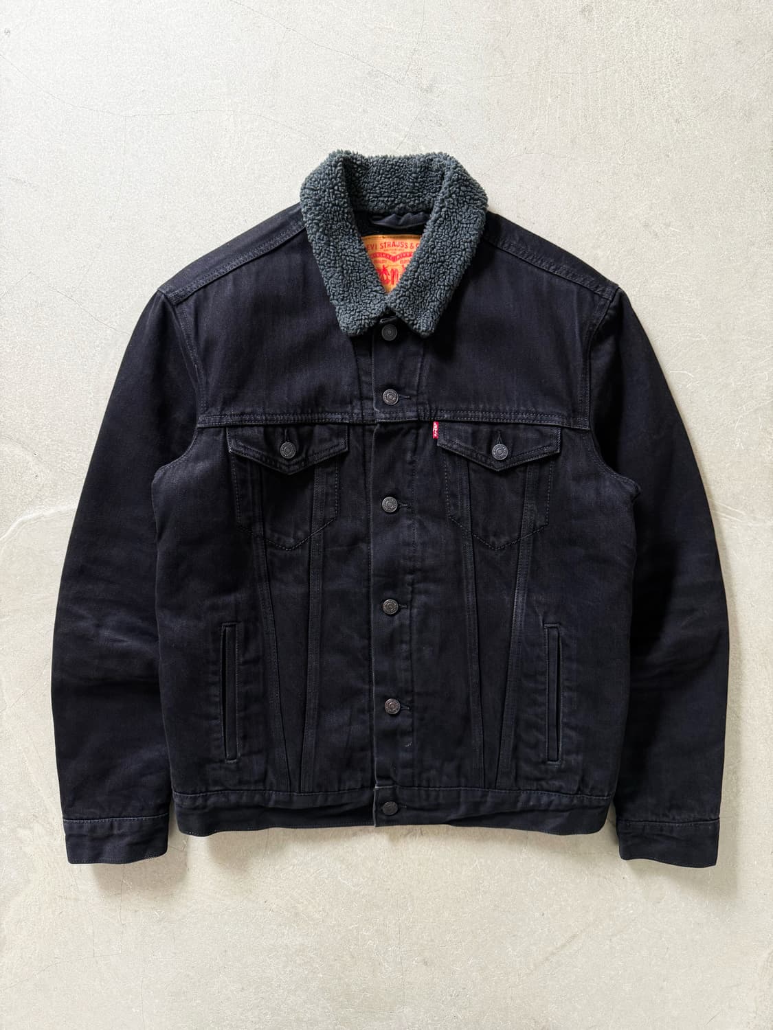 Levi's Sherpa Denim Trucker Jacket 상품이미지1