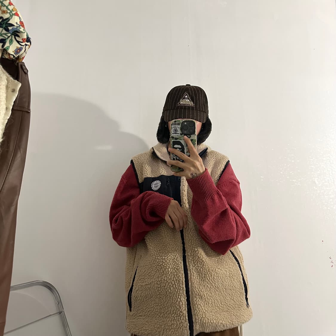 Kenzia italy 빈티지 울 코듀로이 트루퍼햇 이어플랩 귀도리모자 상품이미지2