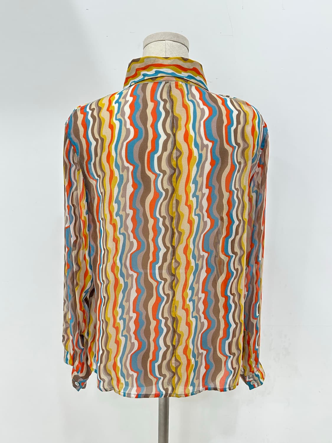 오일릴리 실크 블라우스 상품이미지3