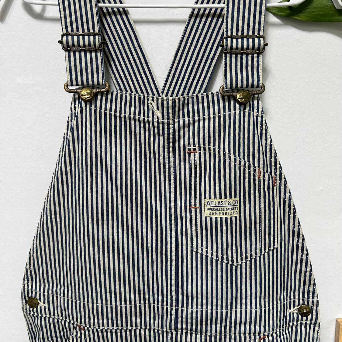 타임원클로딩 엣라코 히코리 오버롤 S-M 상품이미지8