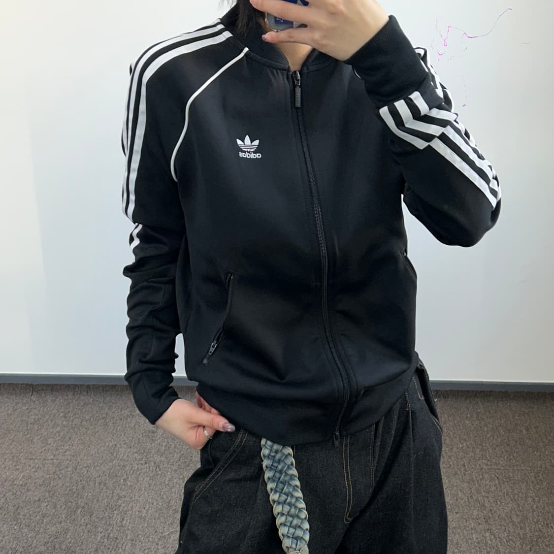 Adidas 아디다스 2-way 유로파 블랙 져지 상품이미지2