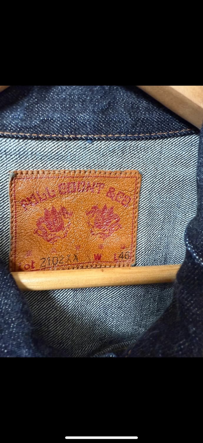 풀카운트 2102xxw 데님 자켓 46사이즈 상품이미지5