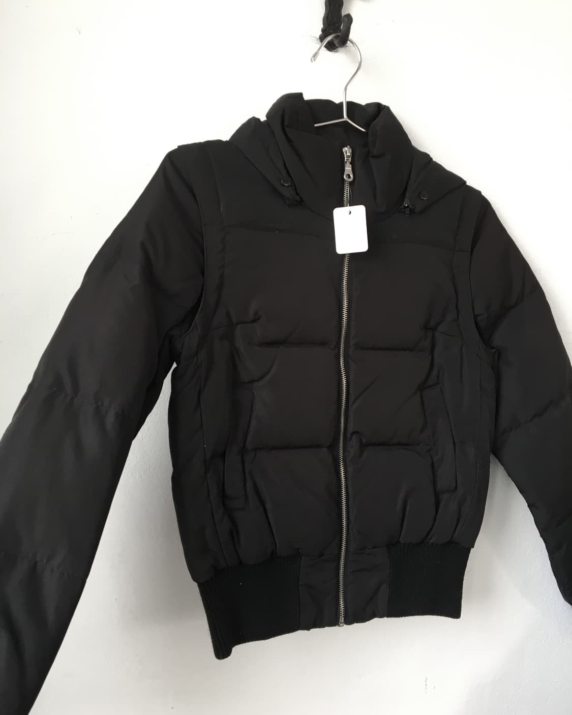 Fake fur hood transform jumper 상품이미지3