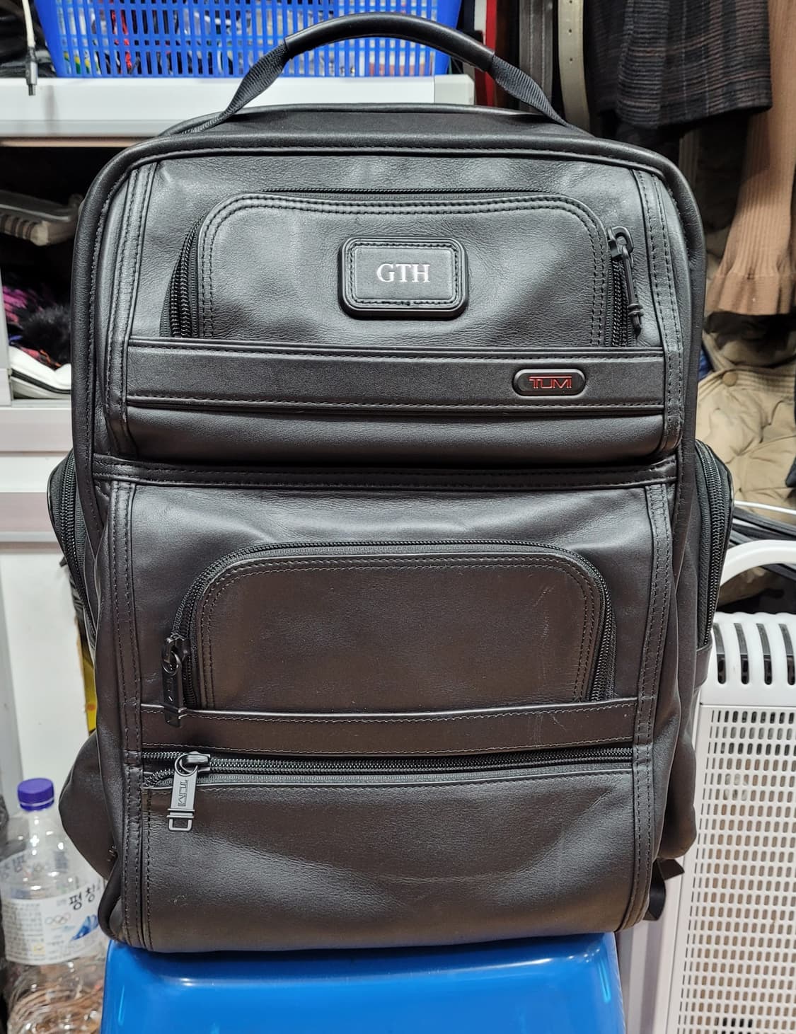투미 가죽백팩가방 [가로:37 세로:42 폭:14] 상품이미지1