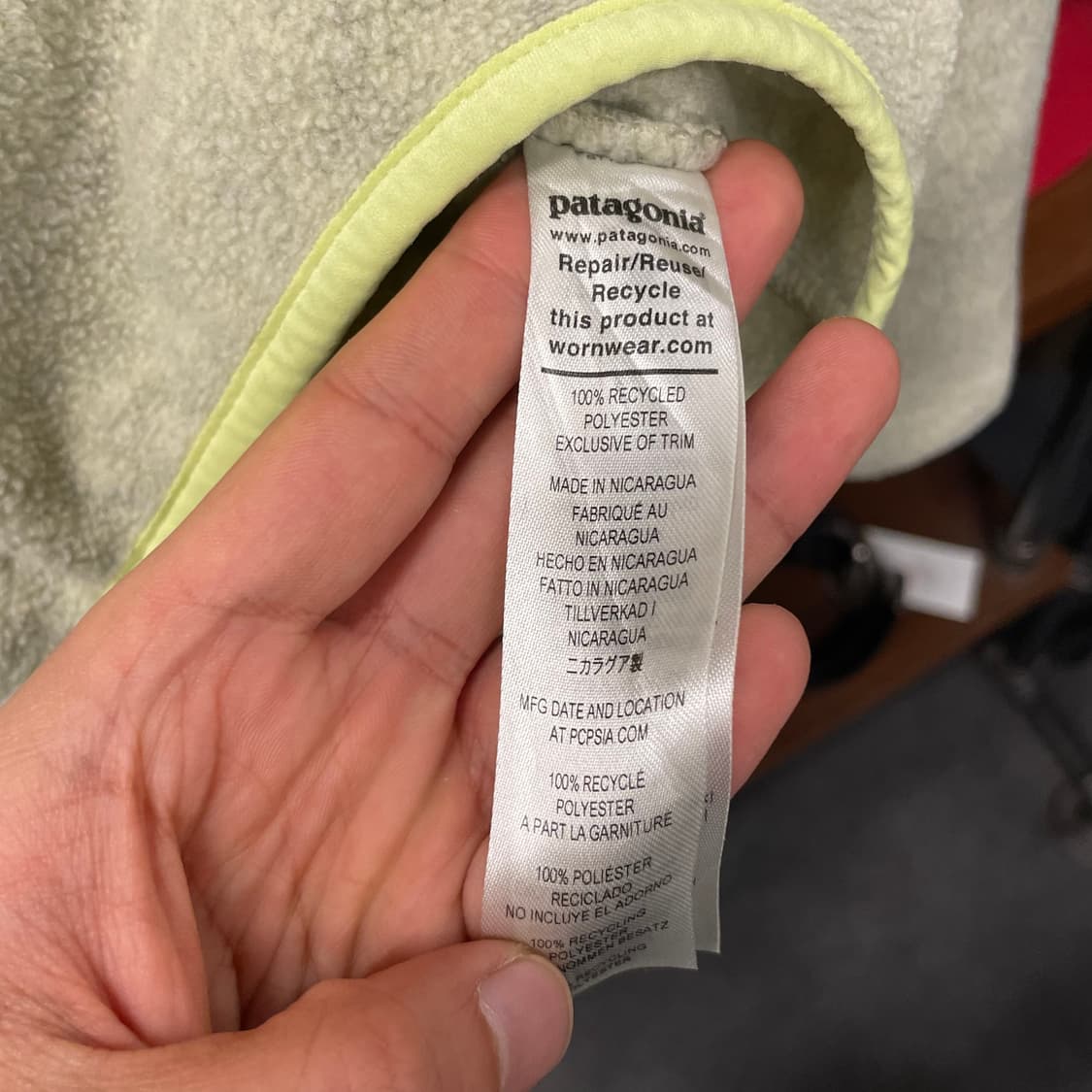 FA21 파타고니아 신칠라 스냅-T 풀오버 플리스 N6 상품이미지9