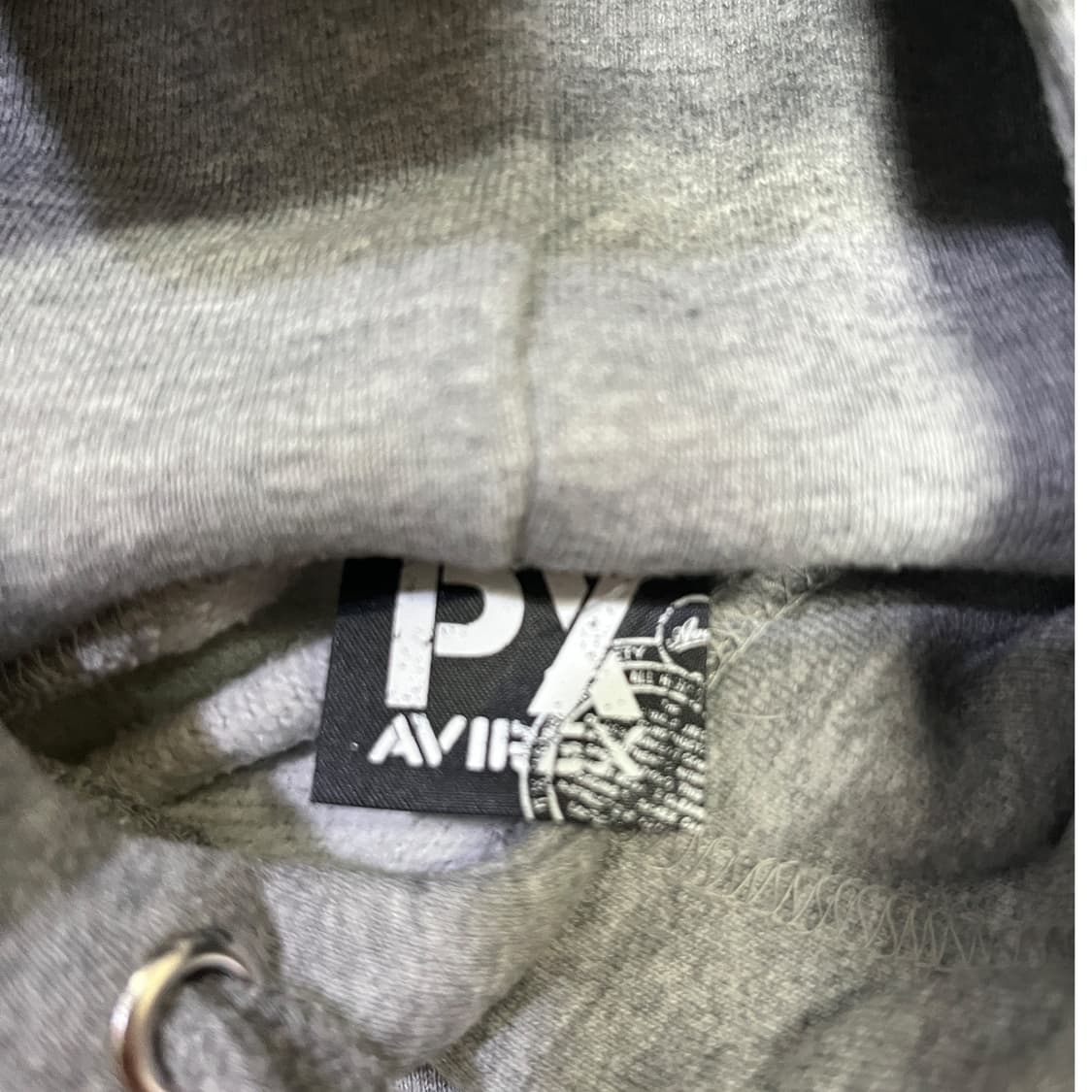 아비렉스 U.S.A. 회색 후드티 XL 상품이미지5