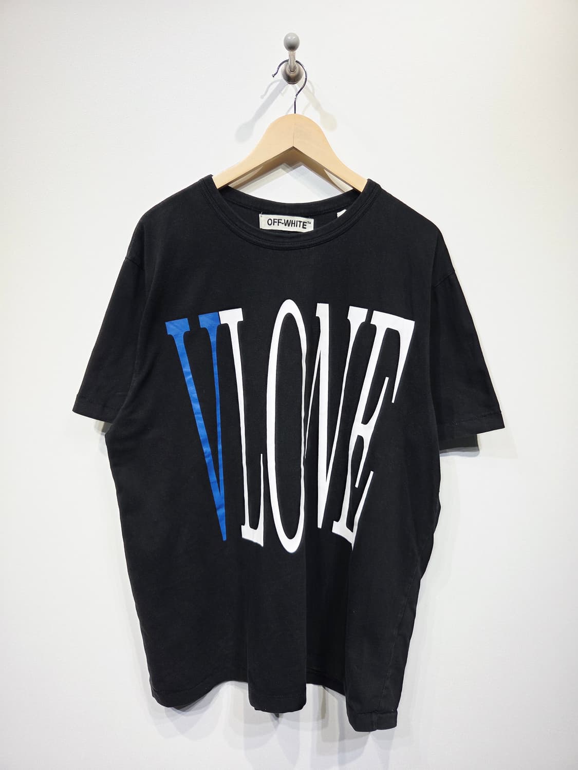 VLONE x 오프화이트 코튼 백로고 티셔츠_L 상품이미지2