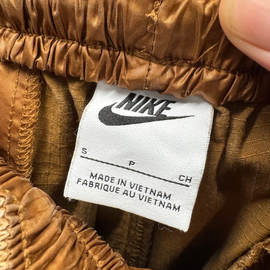 나이키 스트링 카고 팬츠 사이드 빅포켓 포인트 브라운 상품이미지7