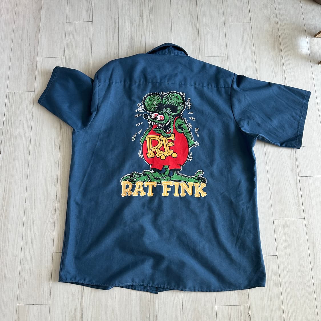 빈티지 Red Kap 랫핑크 워크셔츠 판매합니다. 상품이미지2