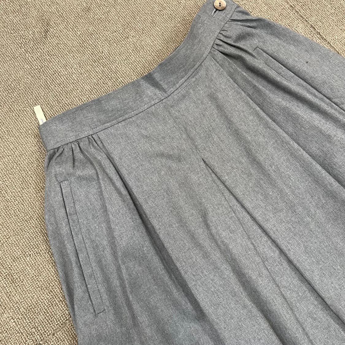 vintage GIVENCHY 지방시 플리츠 롱스커트 S 상품이미지2