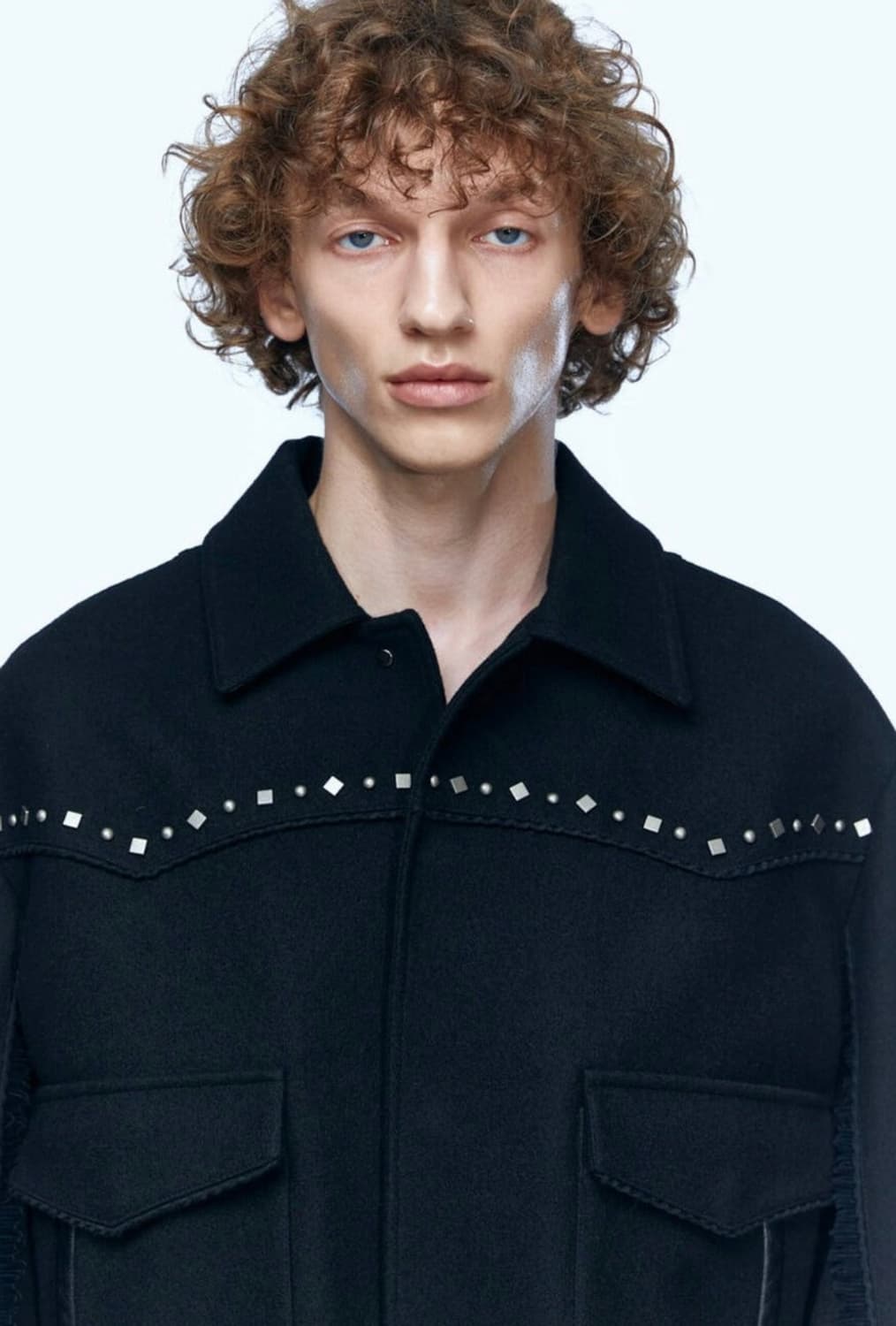 앤더슨벨 22FW 안드레스 울 웨스턴 블루종 재킷 상품이미지1