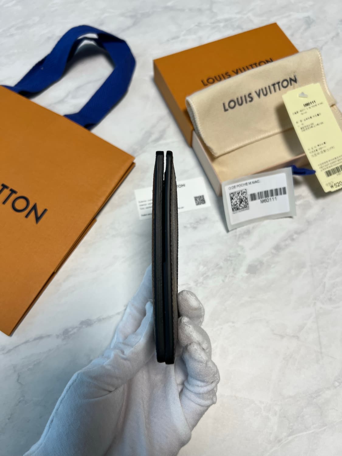 루이비통 포켓 오거나이저 모노그램 마카사 상품이미지4