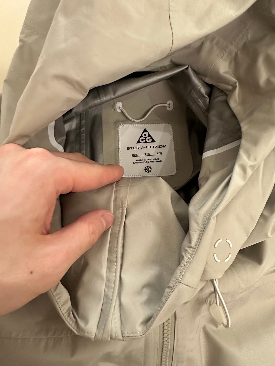 나이키 ACG 스톰핏 ADV 체인 오브 크레이터스 자켓 2xl 상품이미지2