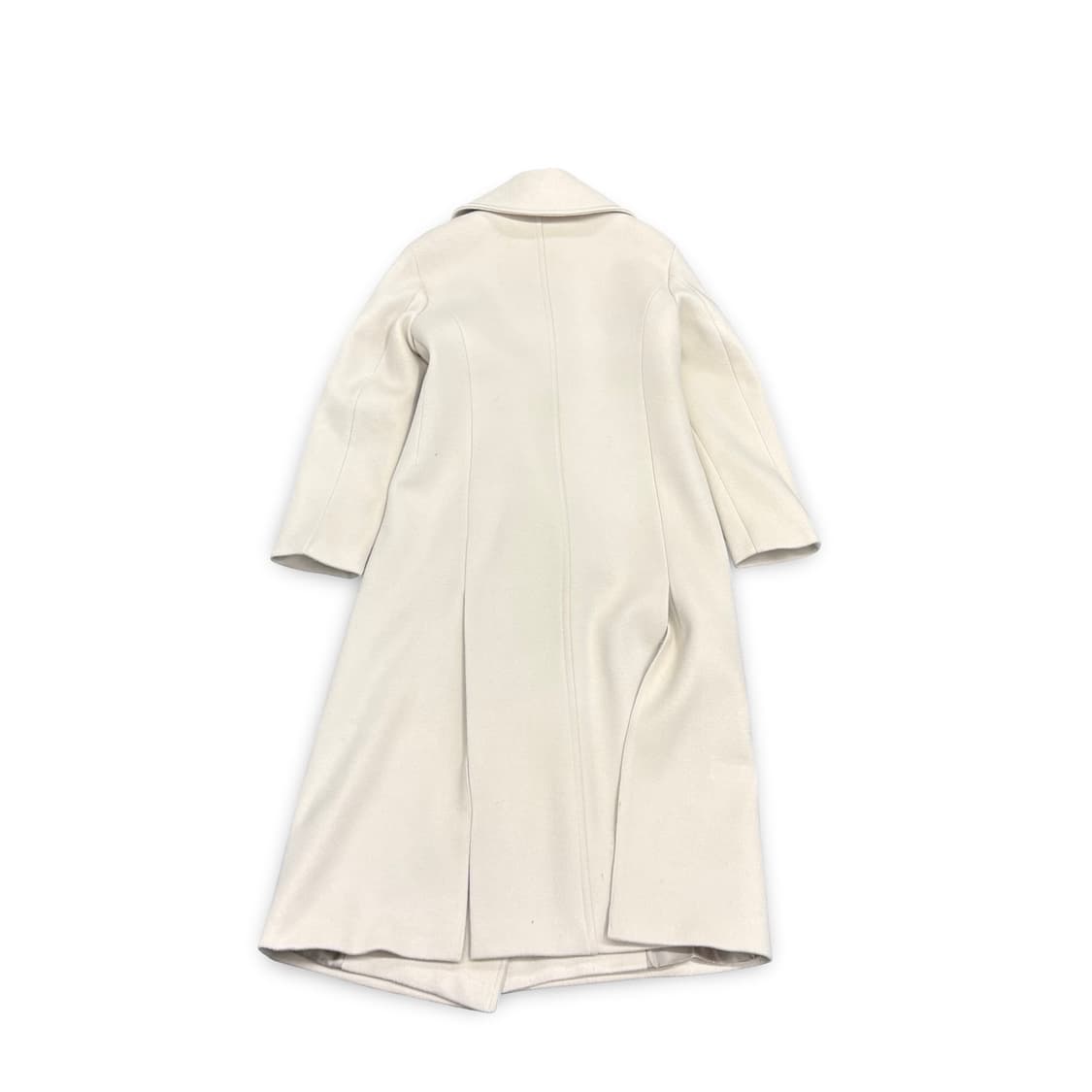 시스템 더블 버튼 롱 코트 아이보리 상품이미지2