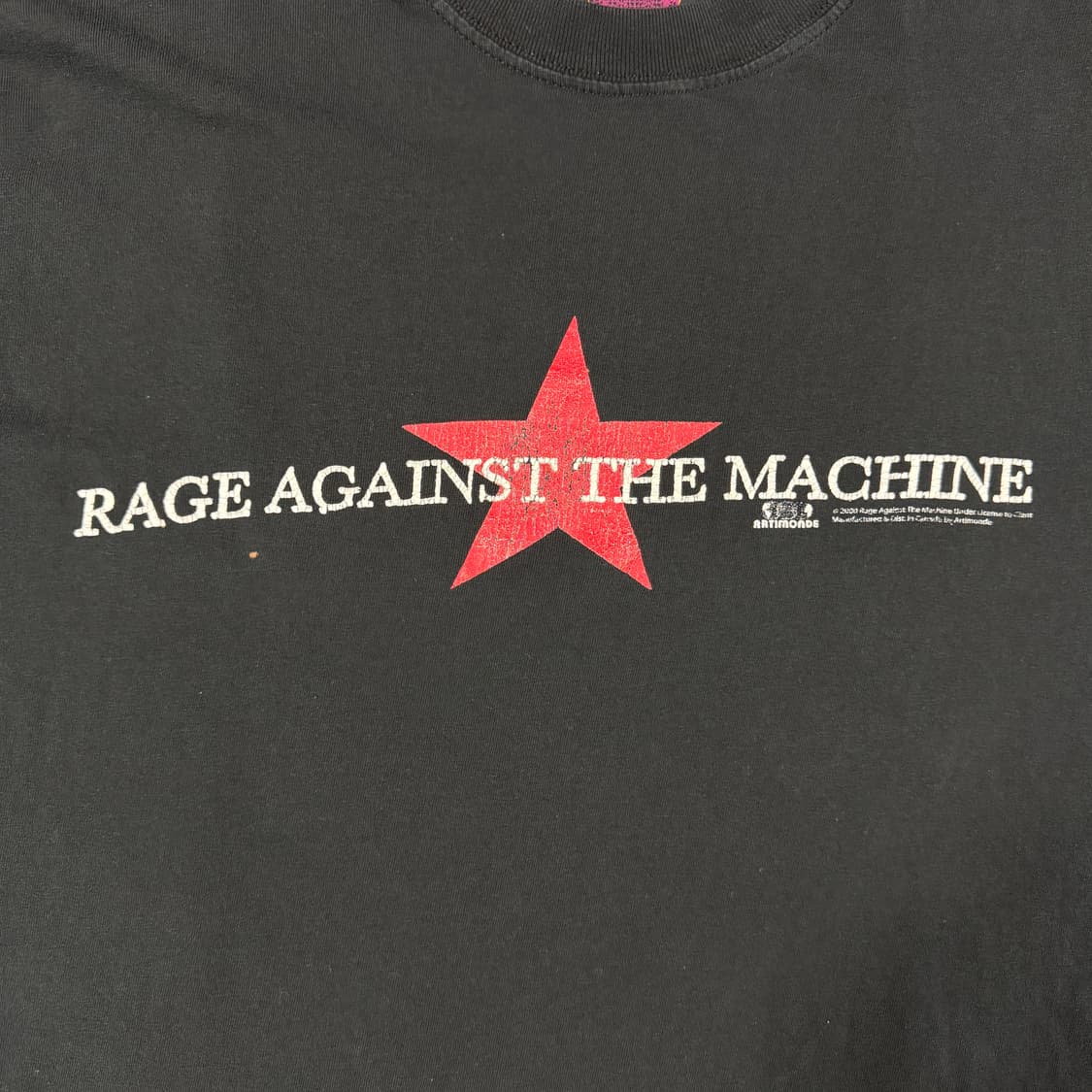 빈티지 2000 RATM 레이지 어게인스트 더 머신 밴드 티셔츠 상품이미지3