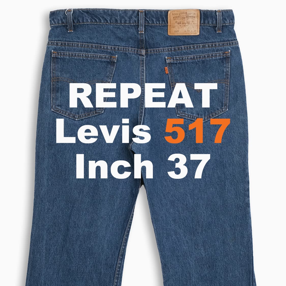 리바이스 517 오렌지탭 중청 90s USA 37인치 OR51738124 상품이미지1