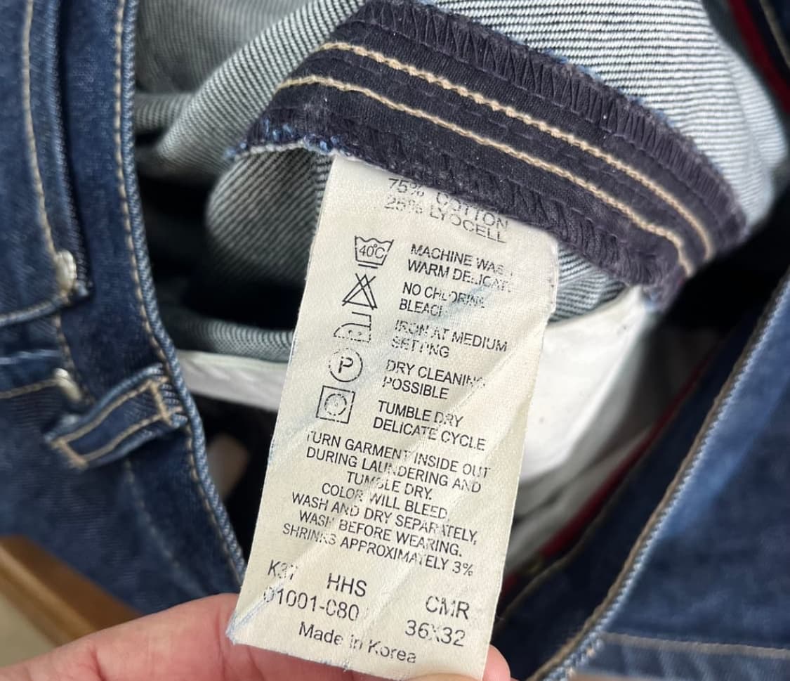 리바이스 엔지니어드 데님팬츠 W36/L32 상품이미지8