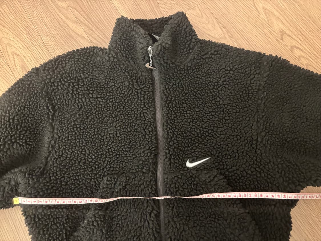 나이키 뽀글이 양털 반크롭 후리스자켓 여성 s 상품이미지7