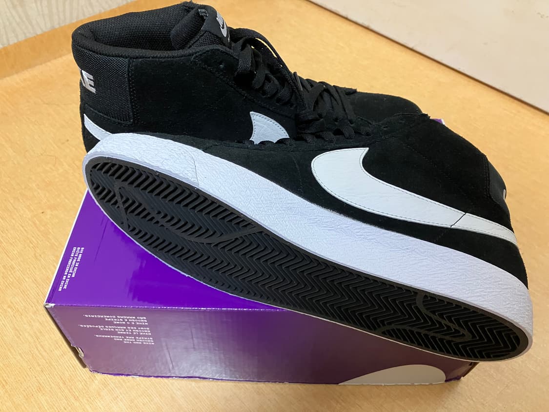 나이키 SB 줌 블레이저 미드 블랙 화이트 280 상품이미지2