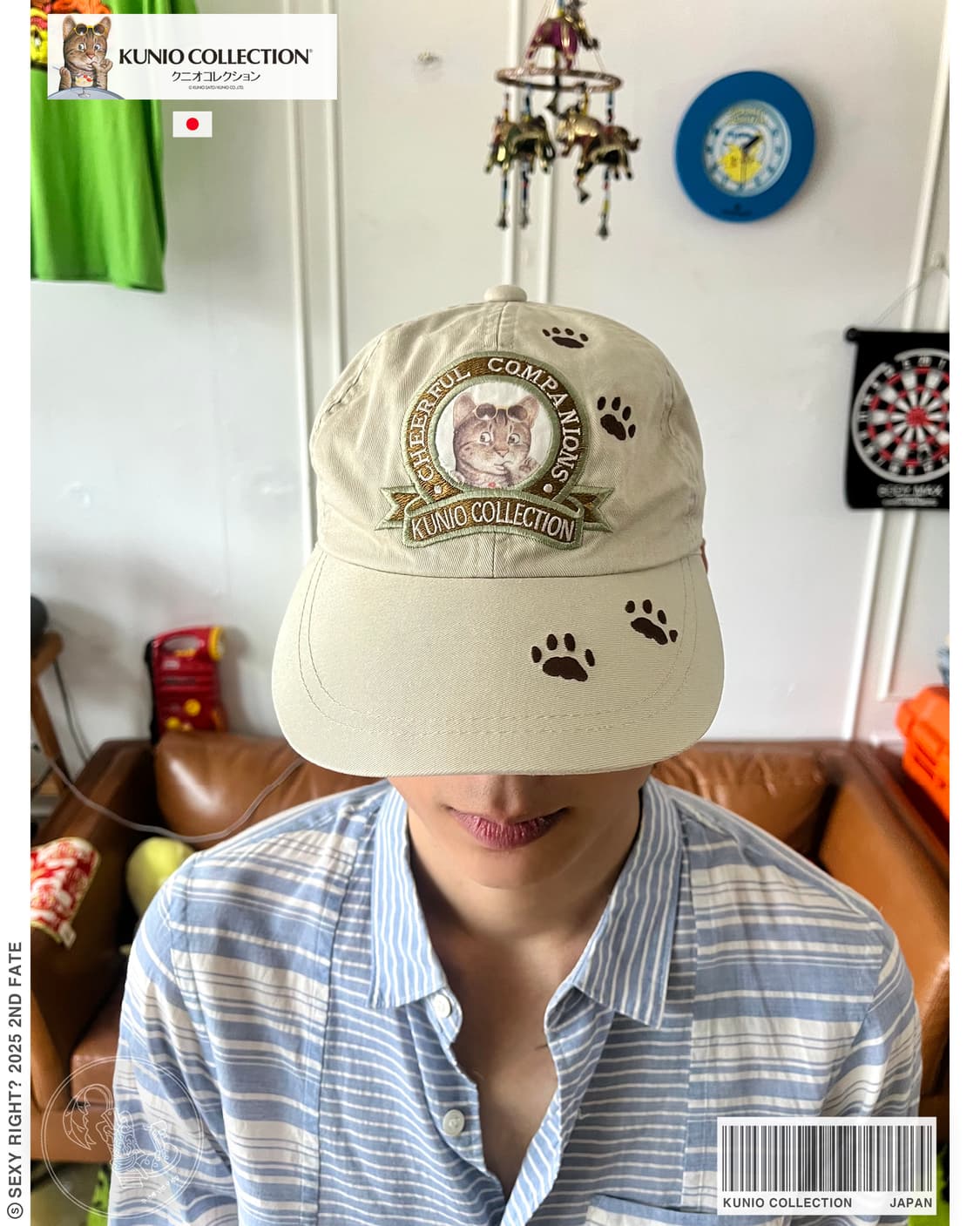 1990s KUNIO COLLECTION Cats Point Cap 상품이미지1