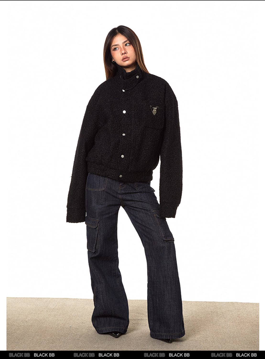 블랙 탑 코트 (3size) 상품이미지4