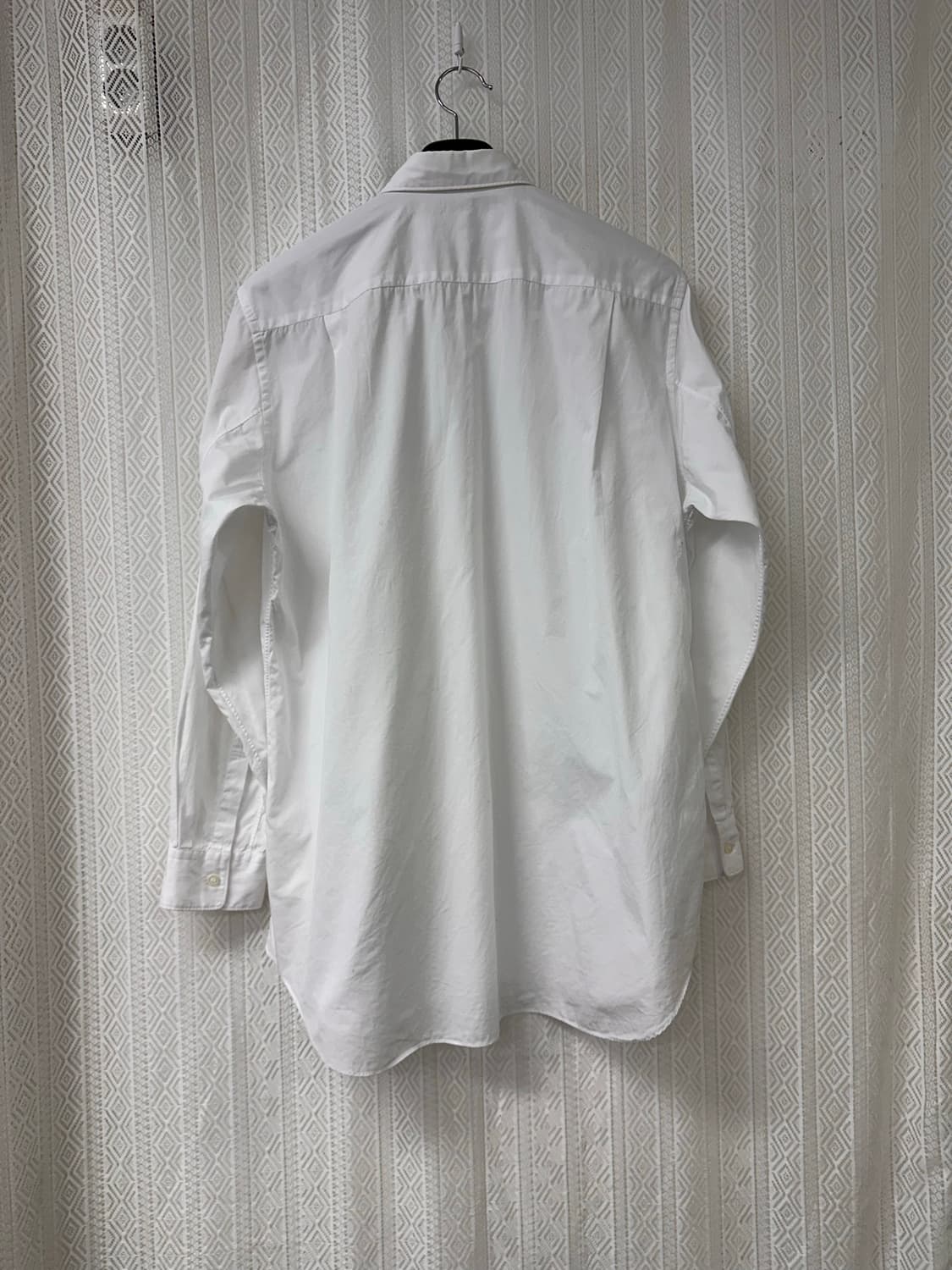 (XL)꼼데가르송 블랙와펜 화이트 셔츠 상품이미지5