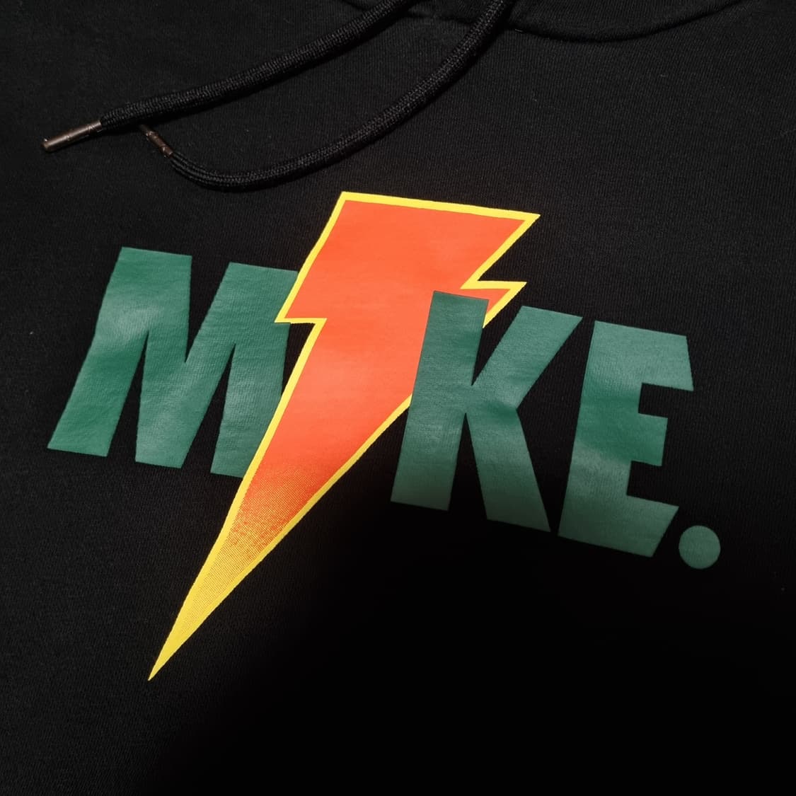 나이키 조던 게토레이 콜라보 후드 티셔츠 긴팔 L 105 빈티지 블랙 상품이미지4