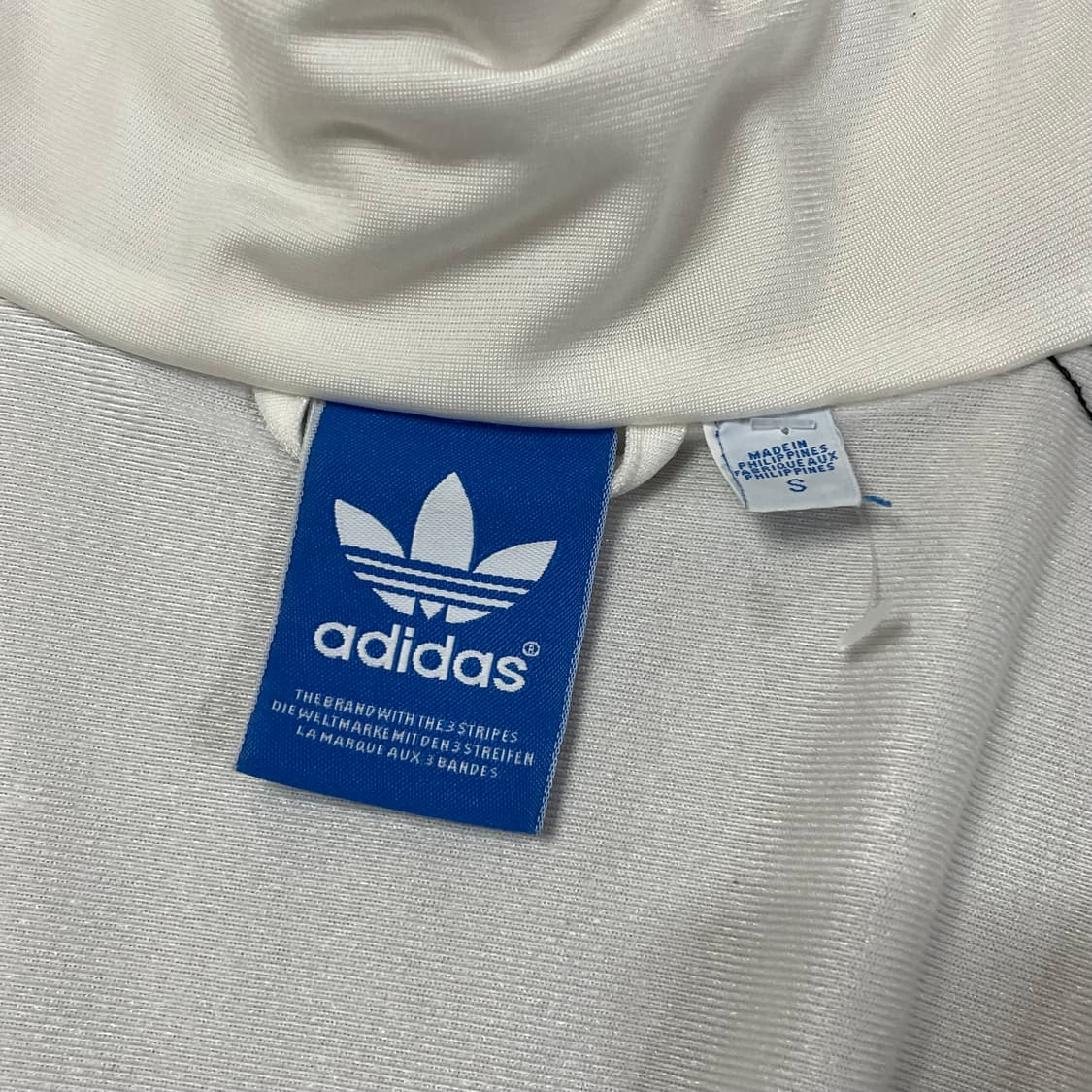 아디다스 화이트 남여공용 트랙탑 상품이미지5