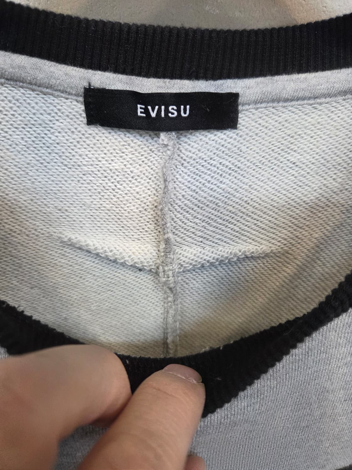 에비수 타이거 부클 로고 맨투맨 프리 상품이미지6