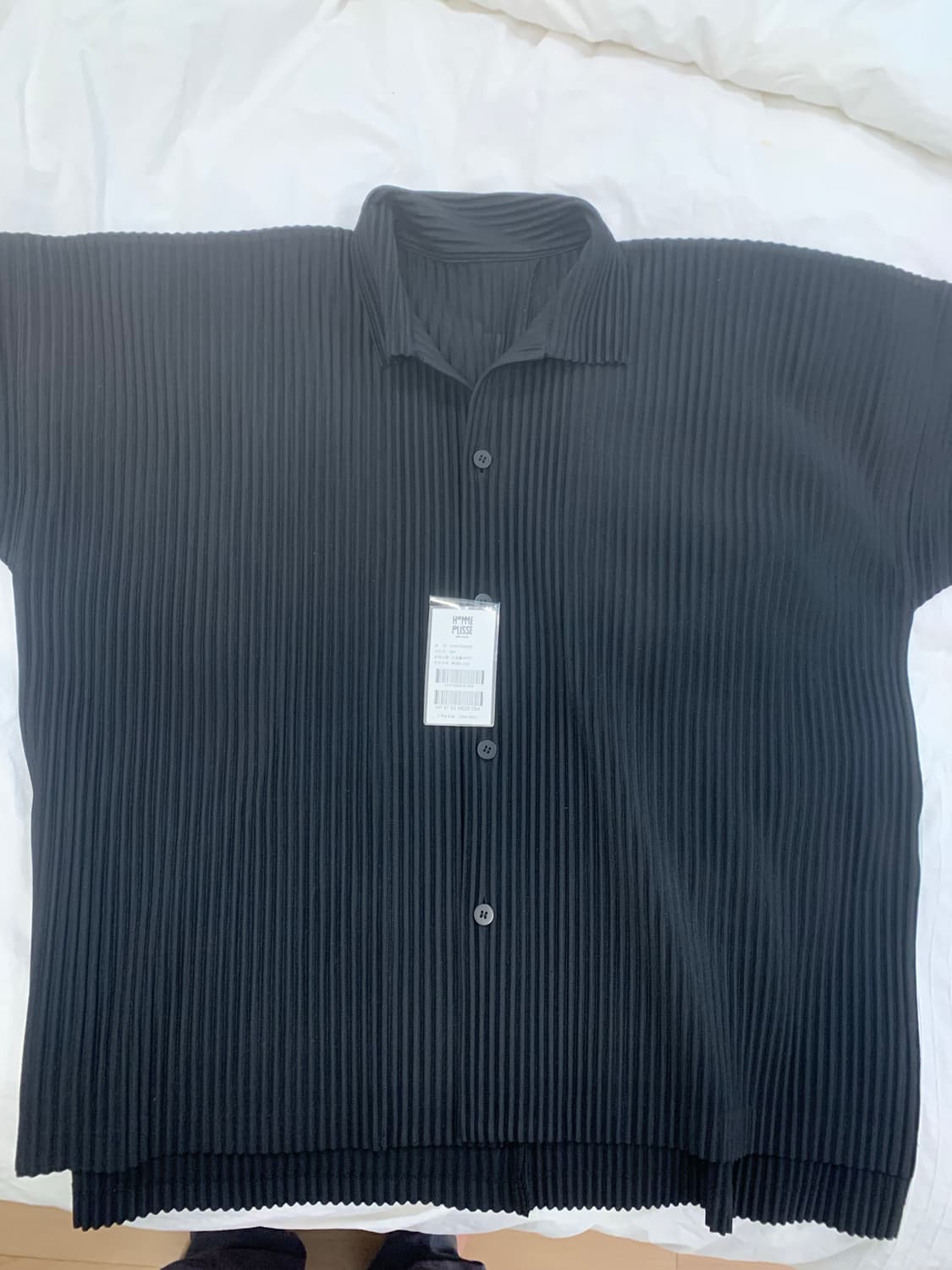 옴므플리세 남성 반팔 셔츠 4사이즈 상품이미지1