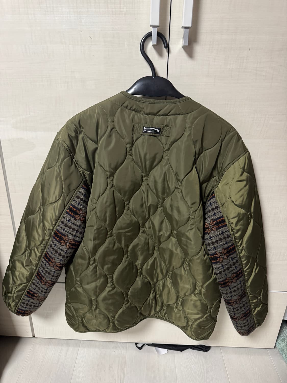 피지컬 디파트먼트 니트믹스 투웨이 포켓 퀼팅자켓 L 상품이미지2