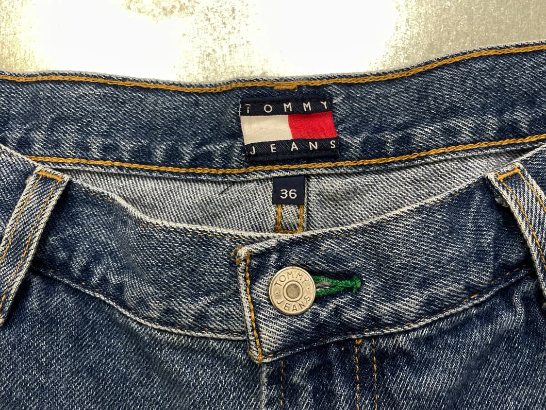 (38) 00s 올드스쿨 Tommy 타미힐피거 진스 데님 반바지 쇼츠 상품이미지9