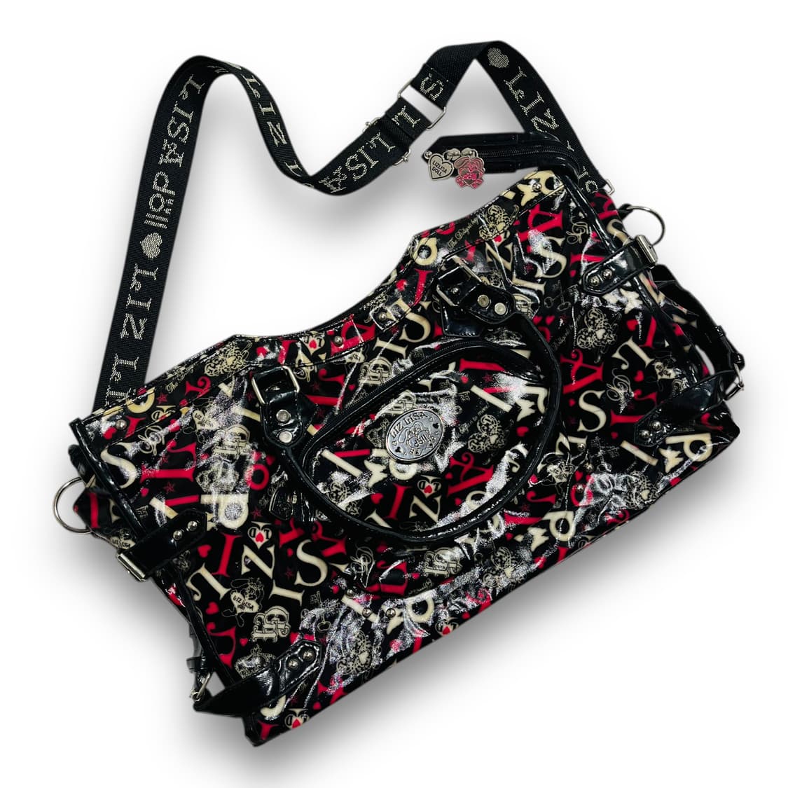 리즈 리사 돌 러블리 아트 글로시 보스턴 다용도 크로스백 상품이미지1