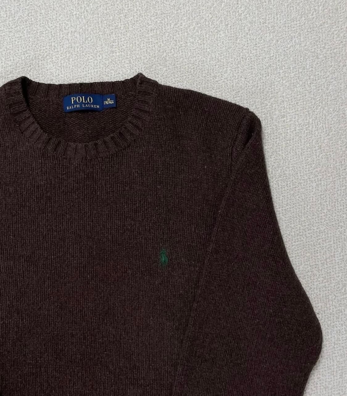 폴로 브라운 니트 M 상품이미지2