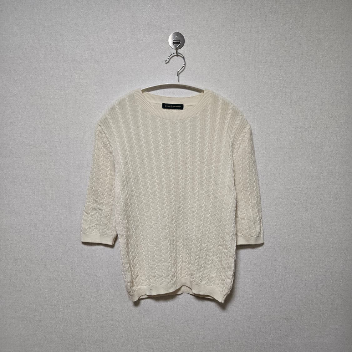 코스모폴리탄줄라이 르코드베스티망테르와이 반팔 니트 / 여성 니트  상품이미지3