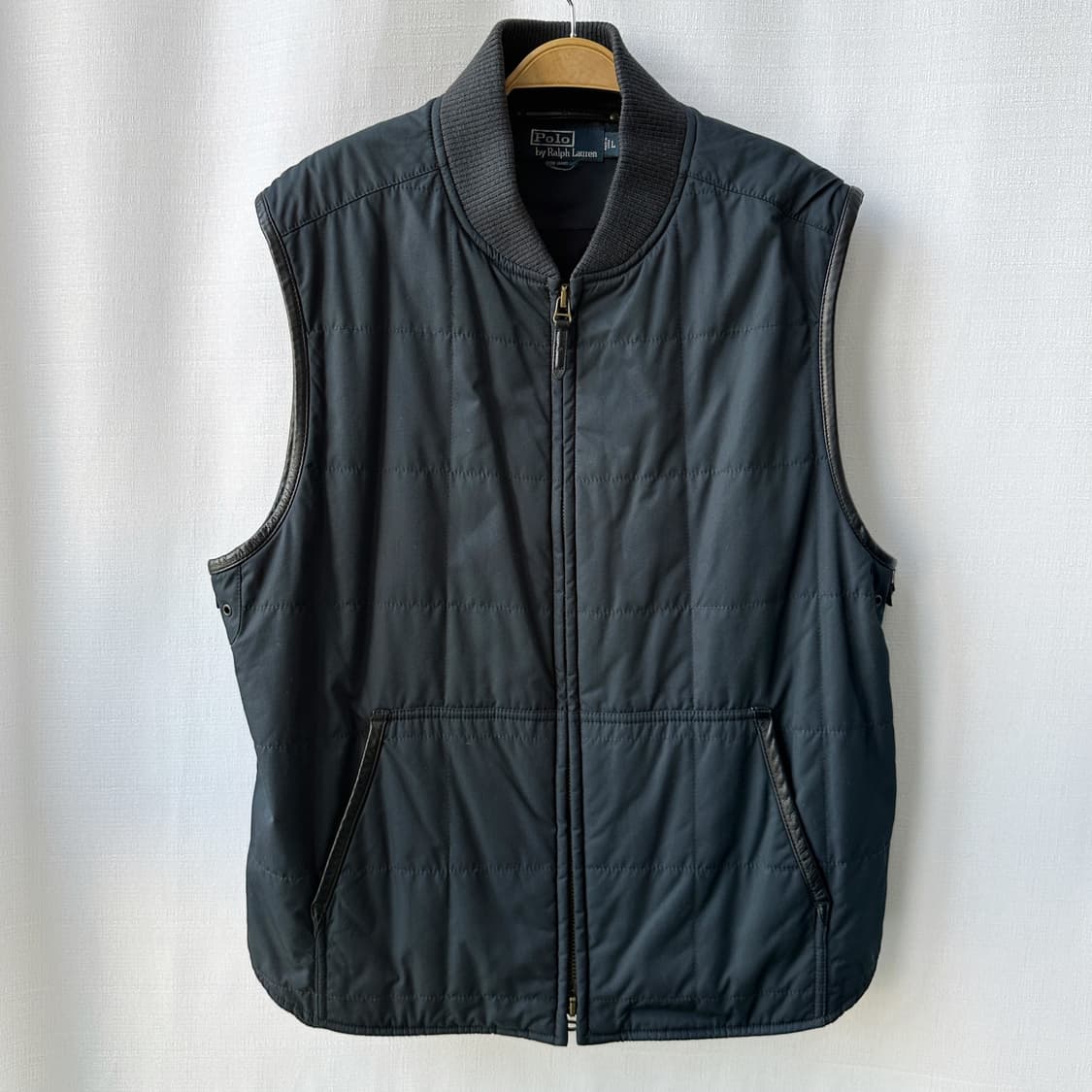 폴로 랄프로렌 투웨이 울 카코트 블랙 XL 상품이미지6