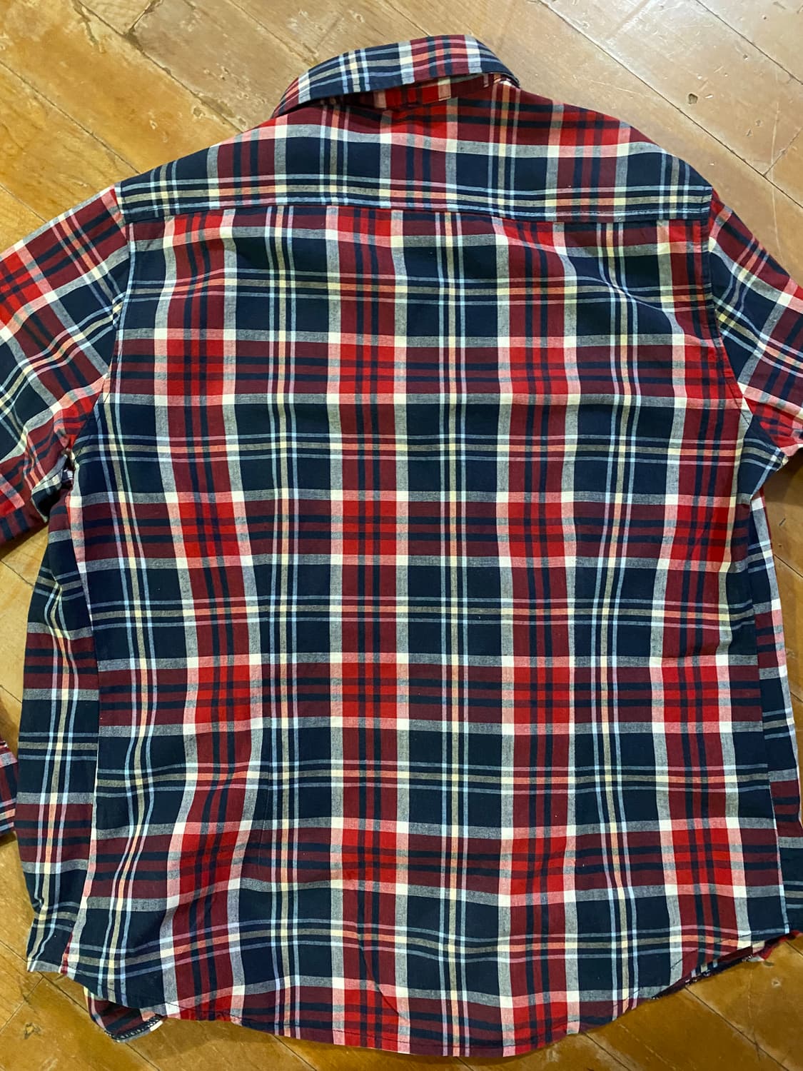 빈폴 남성 린넨 체크 셔츠 100 상품이미지6